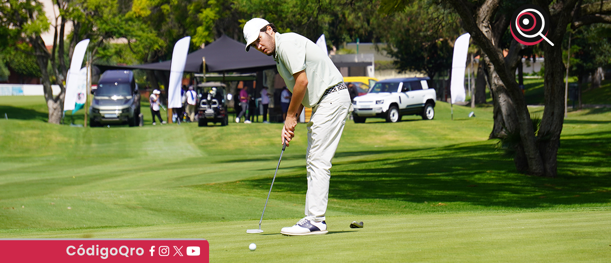 Continúa actividad del torneo anual de golf del Club Campestre de Querétaro