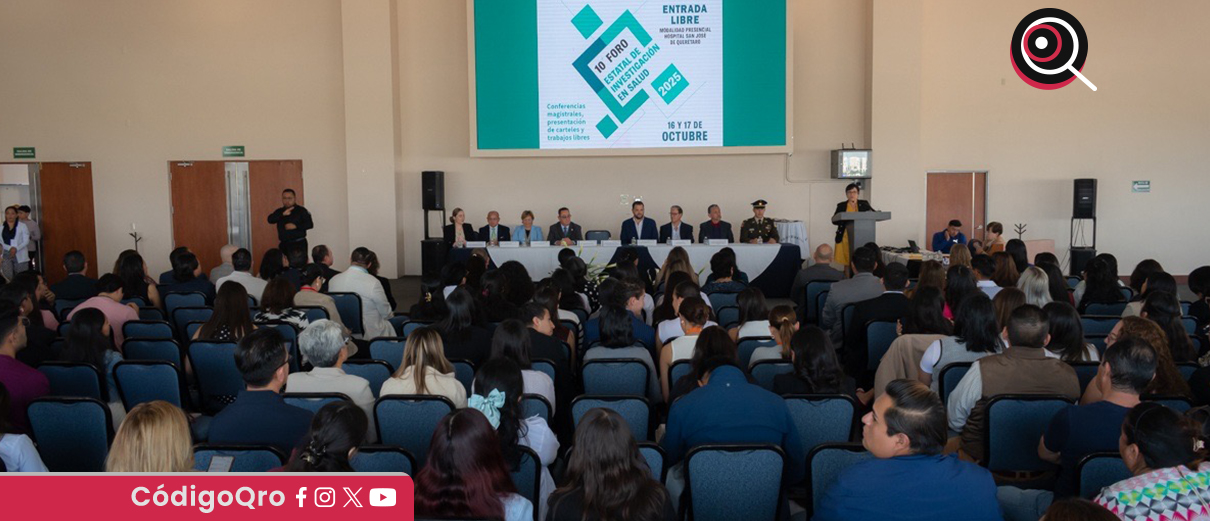 Comienza Foro Estatal de Investigación en Salud 2025