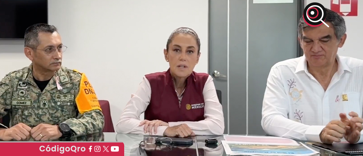 Sheinbaum, descarta, riesgo, río Pánuco,