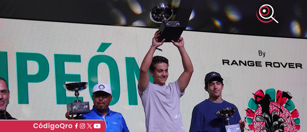 Miguel García ganó el Torneo Anual de Golf del Club Campestre