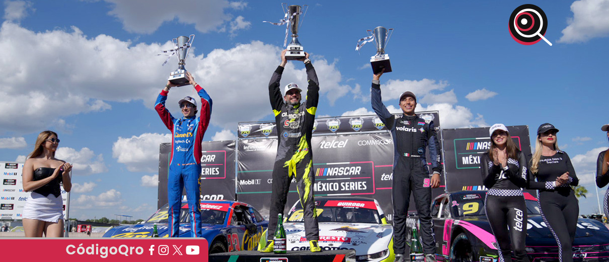 Cuatro pilotos disputarán el campeonato de la Nascar México 2025