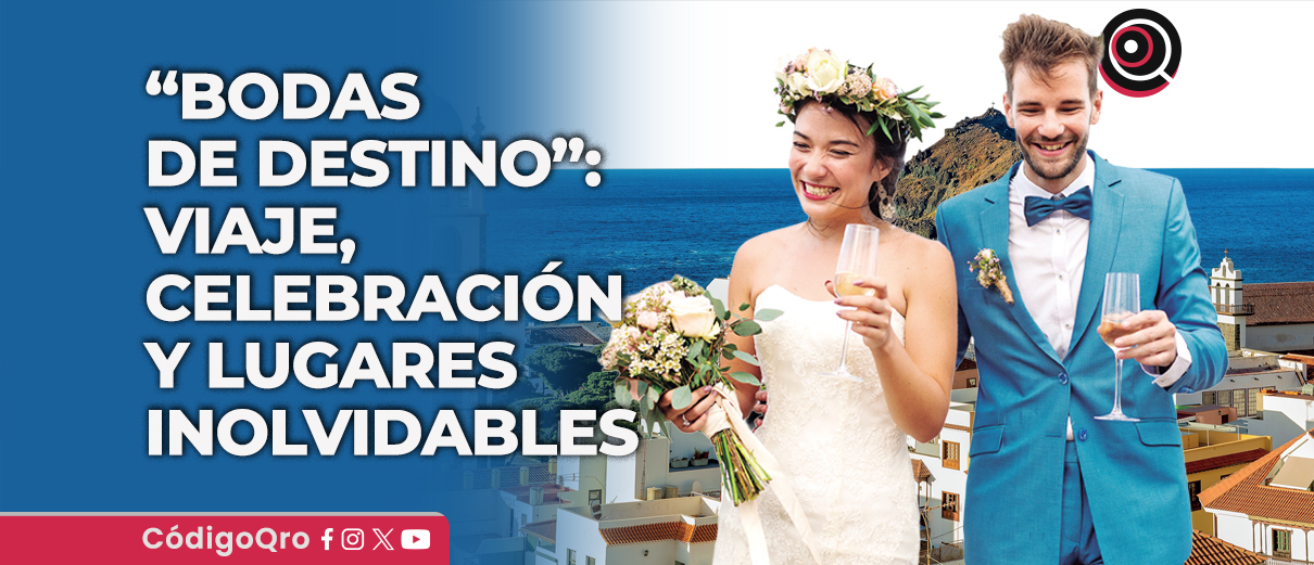 “Bodas de destino”: viaje, celebración y lugares inolvidables
