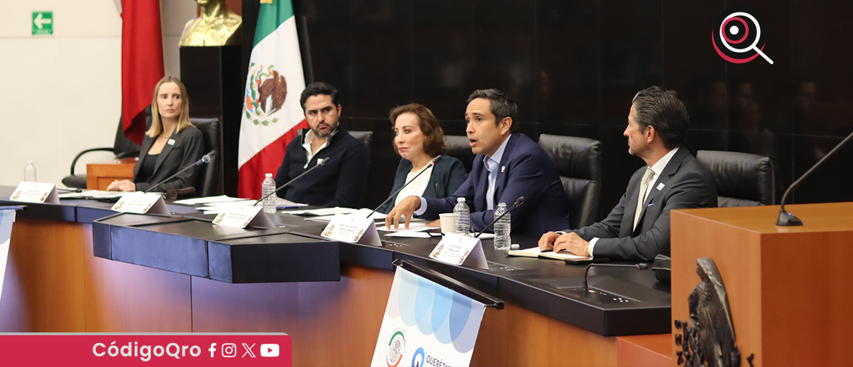 Agustín Dorantes participó en la presentación del plan estratégico Qro 2050
