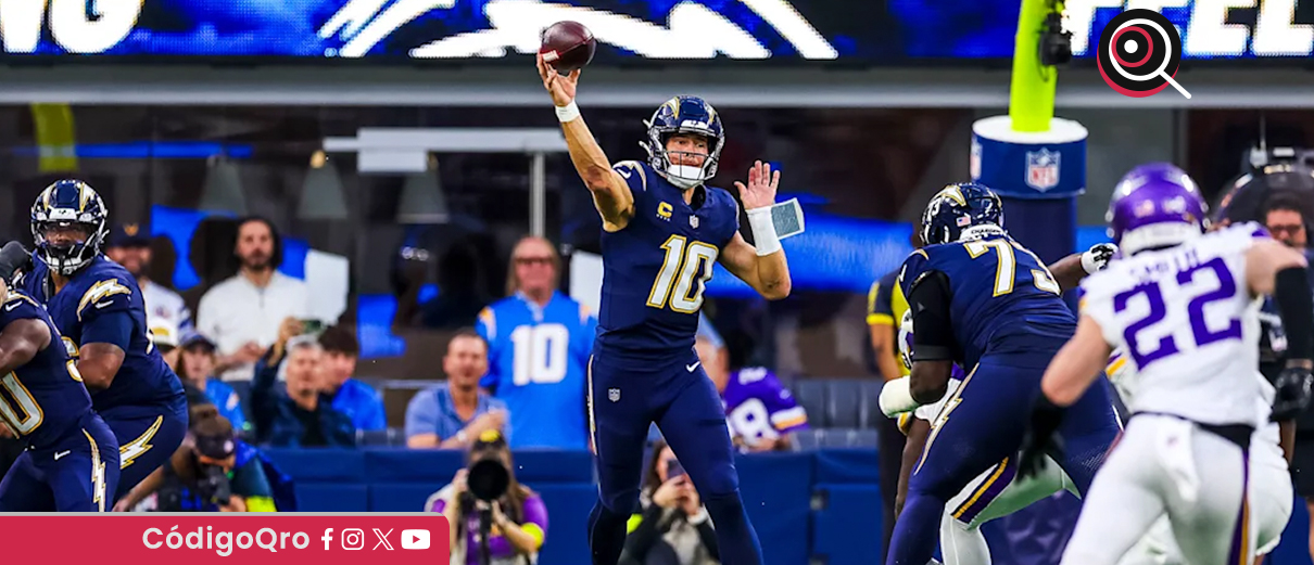 Los Chargers vencieron a los Vikings en TNF