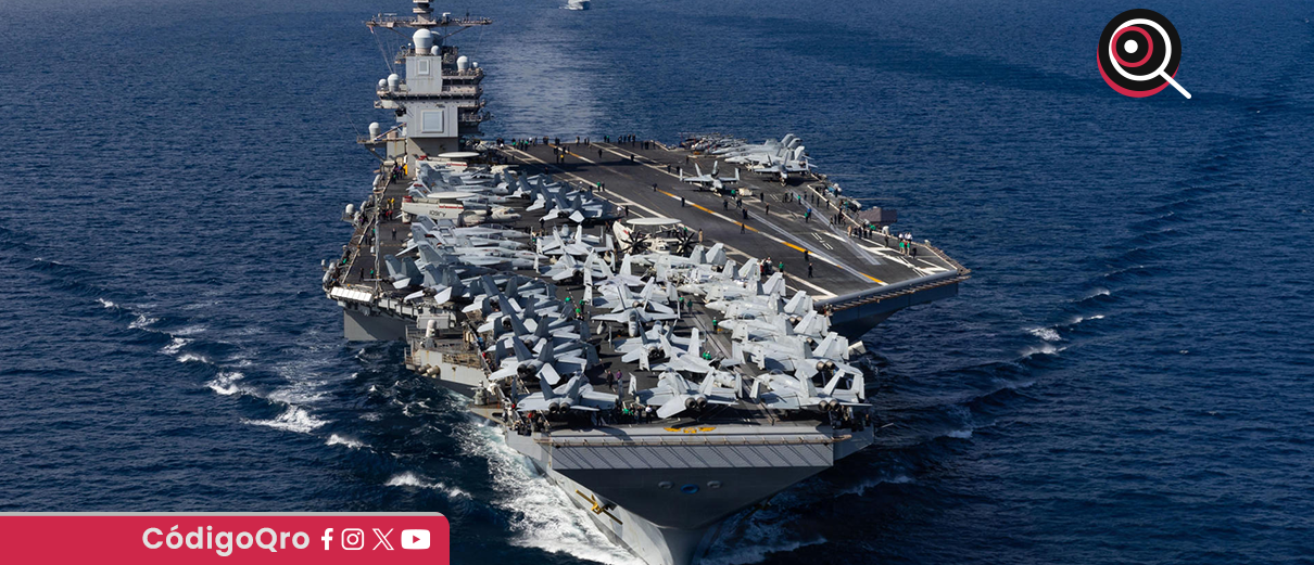 EUA, portaaviones, mar Caribe,