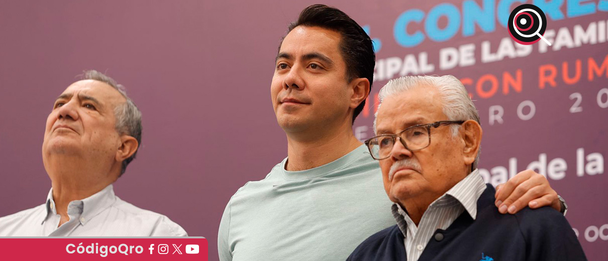 El alcalde Felifer Macías Olvera inauguró el Congreso Municipal de las Familias