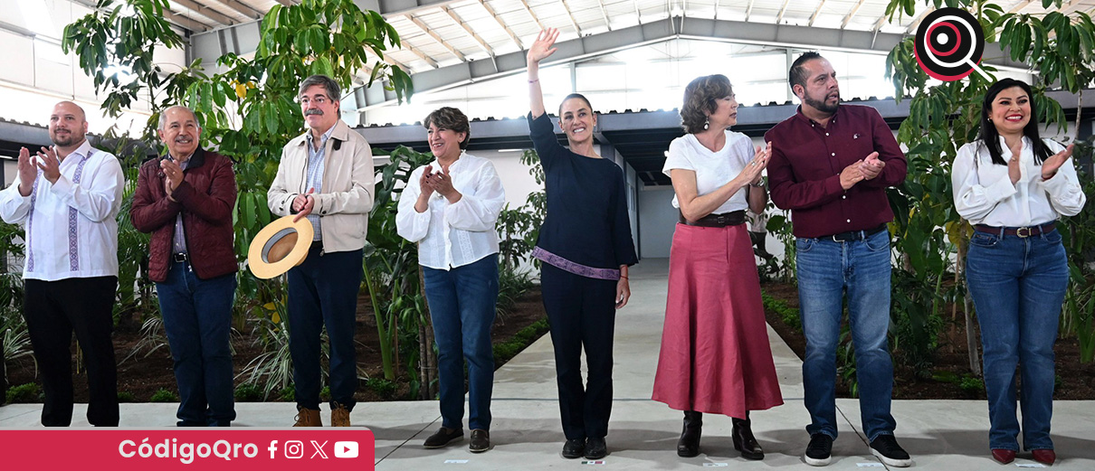 La presidenta Claudia Sheinbaum inauguró la Universidad Rosario Castellanos en Chalco