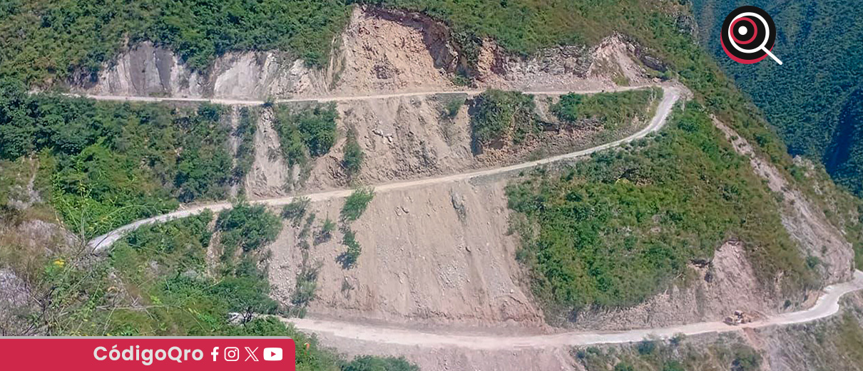Finalización reparación de derrumbe en San Joaquín