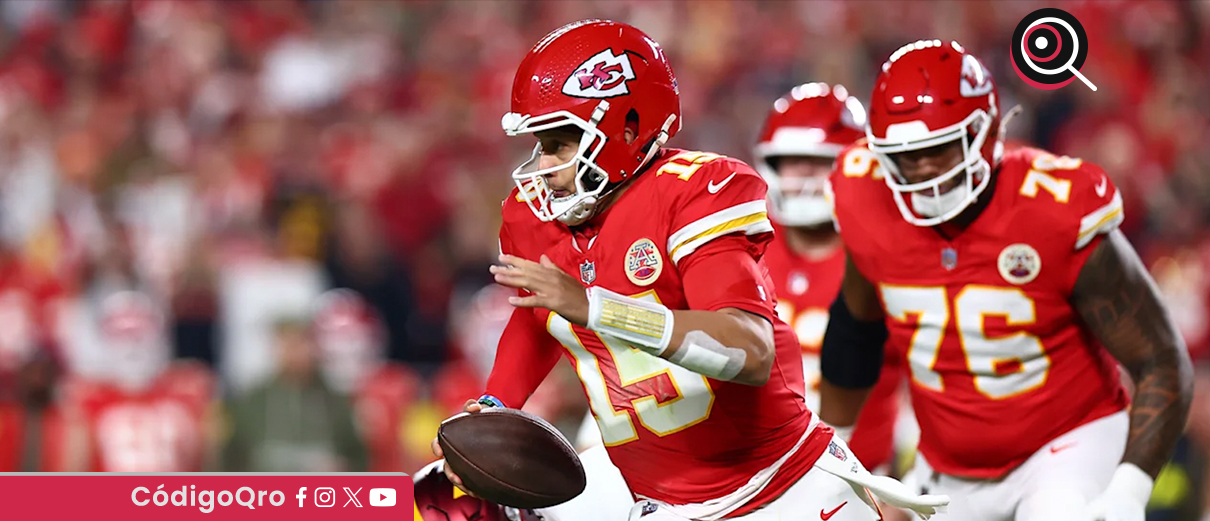 Los Chiefs de Kansas City derrotaron 28-7 a los Commanders de Washington