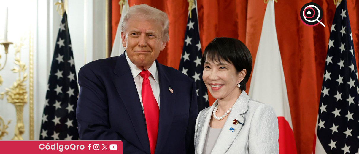 La primera ministra de Japón se reunió con Donald Trump