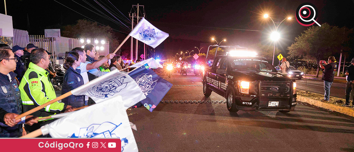 Inicia operativo de seguridad de Día de Muertos en Corregidora