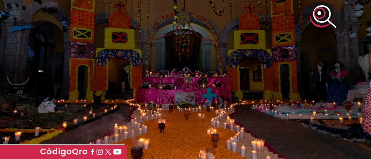 SSPMQ, altar, muertos, honor, policías,