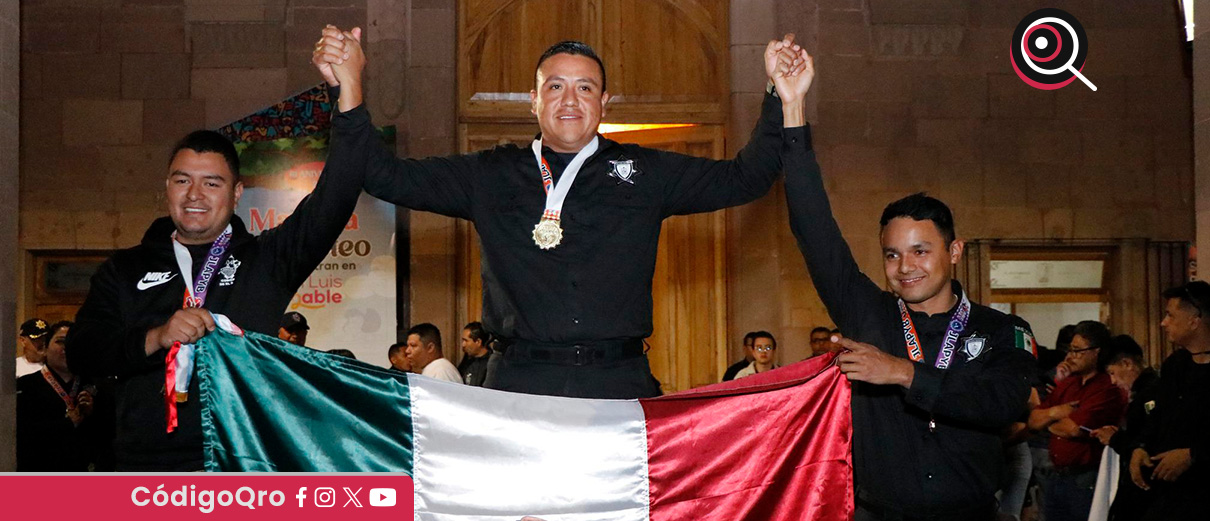 La Policía Estatal de Querétaro participó en los Juegos Latinoaamericanos de Policías y Bomberos 2025