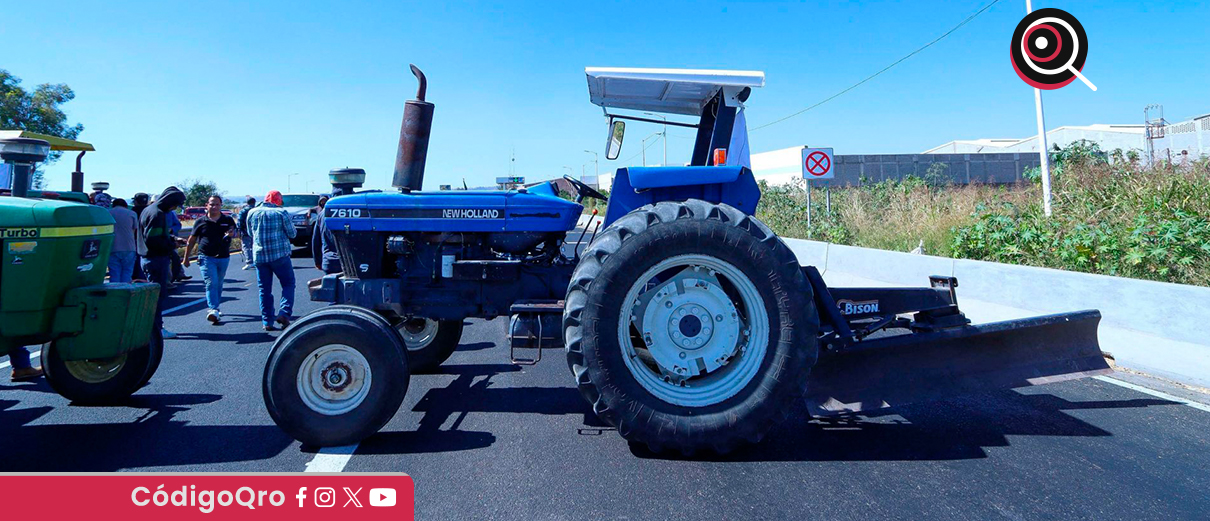Productores de campo de Guanajuato vuelven a activar bloqueos carreteros
