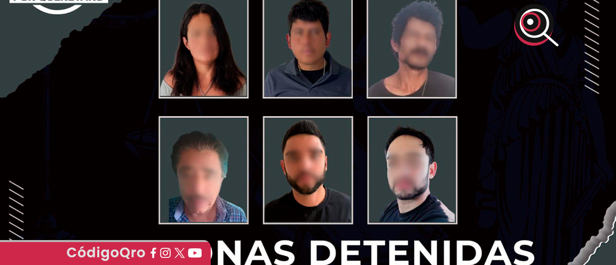 La Fiscalía General del Estado de Querétaro realizó 10 cateos en la zona metropolitana