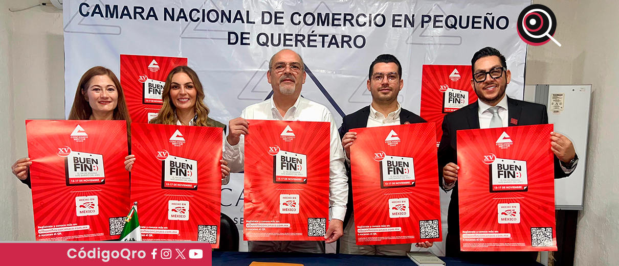 Anuncia edición 2025 del Buen Fin en Querétaro