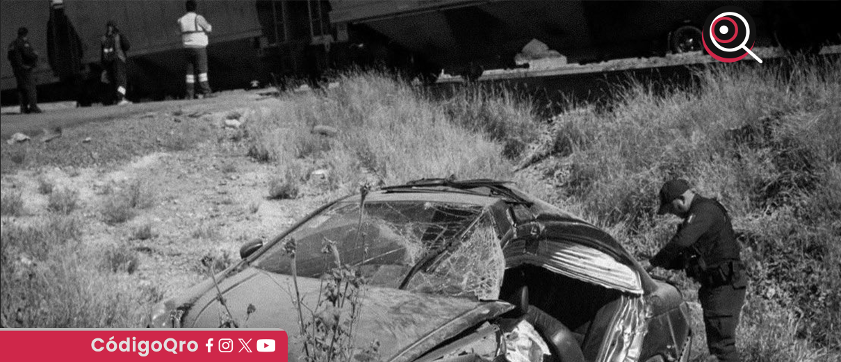 accidente, ferroviario, El Marqués, cuatro, lesionados,