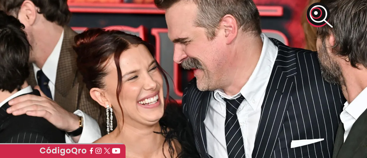 Millie Bobby Brown, David Harbour 