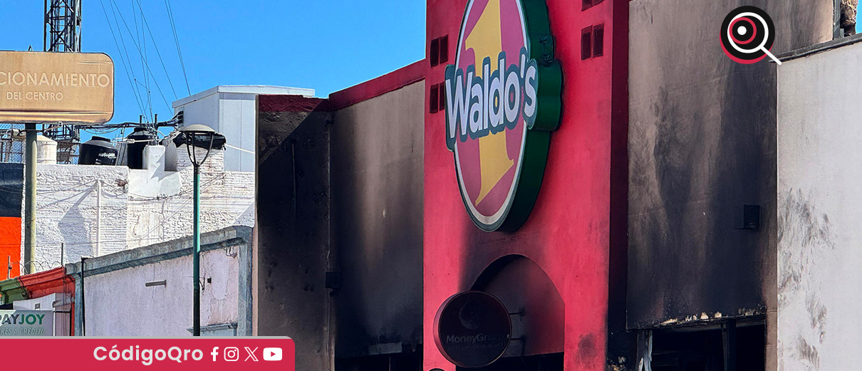 Indignación en Hermosillo por incendio en una tienda Waldo's
