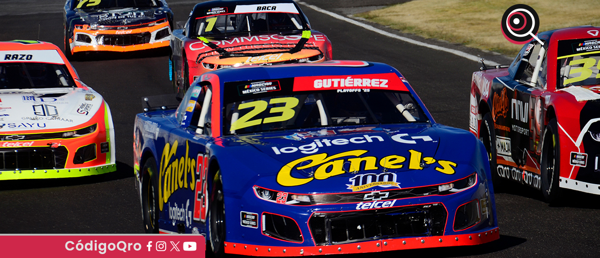 Max Gutiérrez quedó subcampeón de la Nascar México 2025