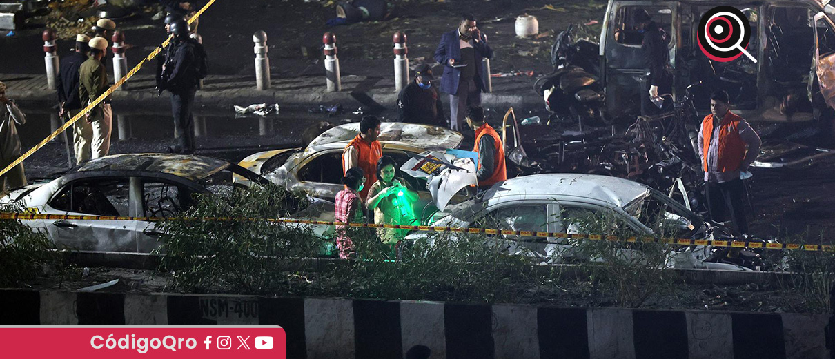 Estallido en Nueva Delhi deja por lo menos 8 muertos