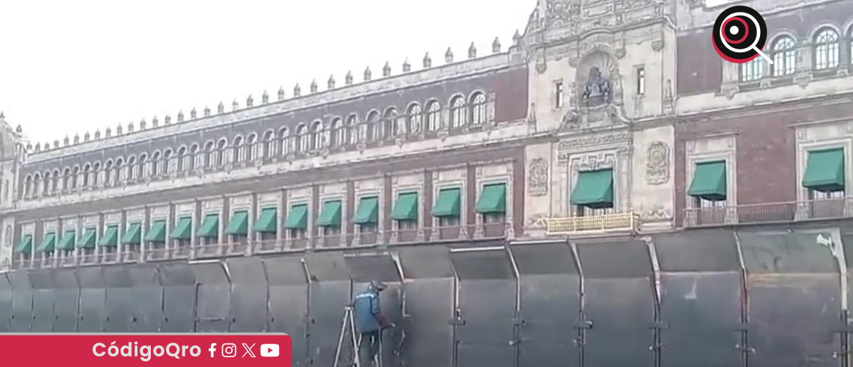 blindan, Palacio Nacional, Zócalo, marcha, Generación Z,