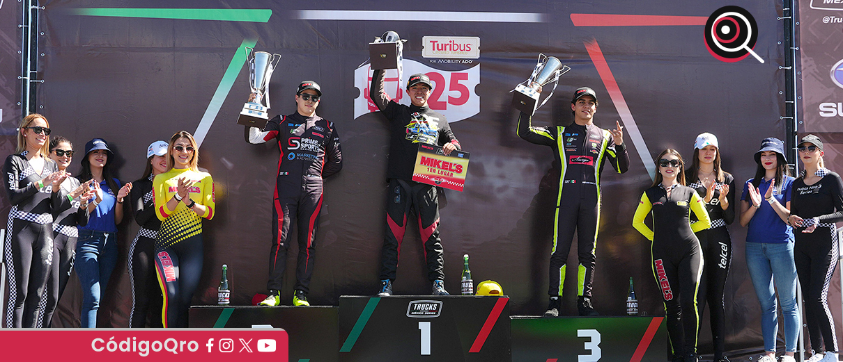 Gerardo "Chispa" Rodríguez es campeón de la Nascar México Trucks