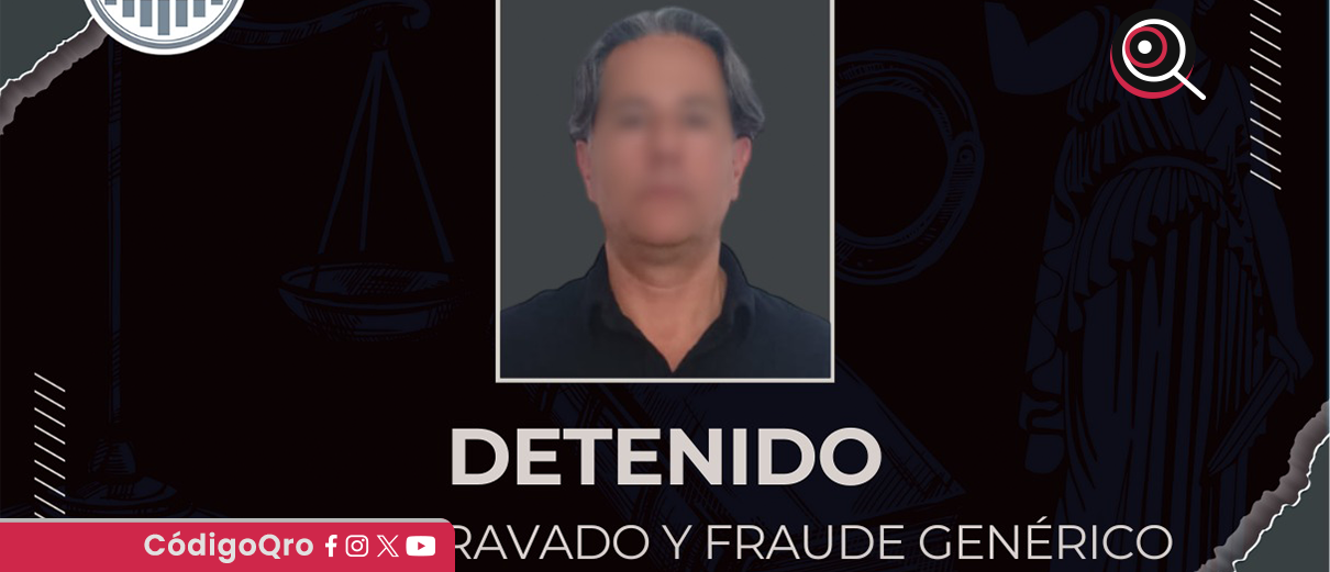 fraude agravado, fraude genérico, detienen, hombre,