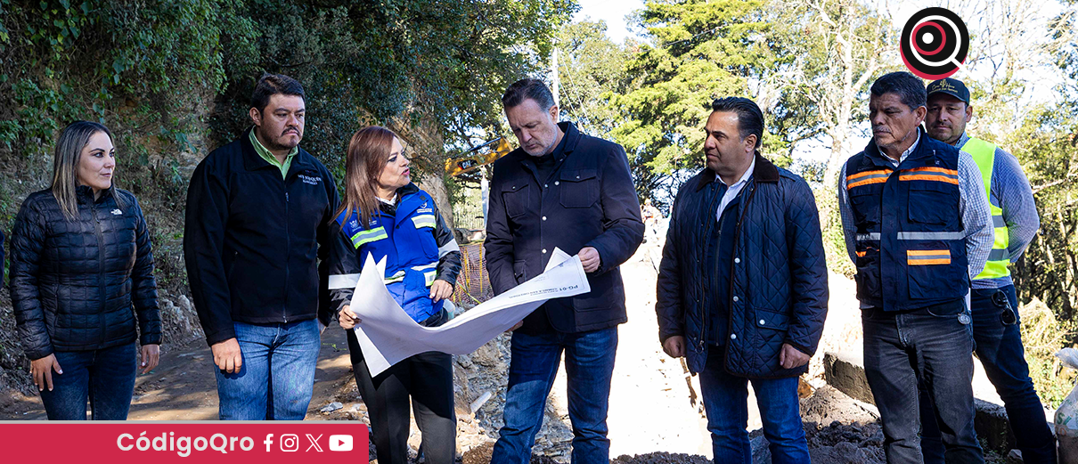 Kuri, supervisa, trabajos, rehabilitación, afectación, lluvias,