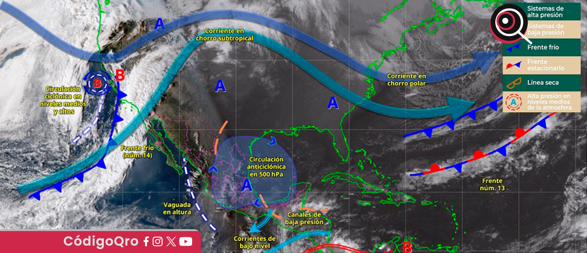 frente frío, fin de semana, descenso, temperatura,