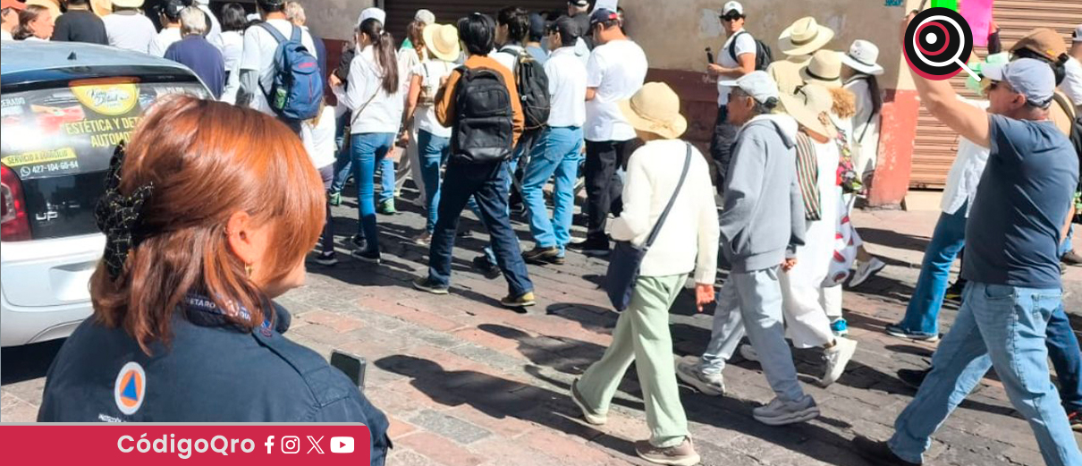 marcha, Querétaro, saldo blanco, más de 4 mil, personas, 