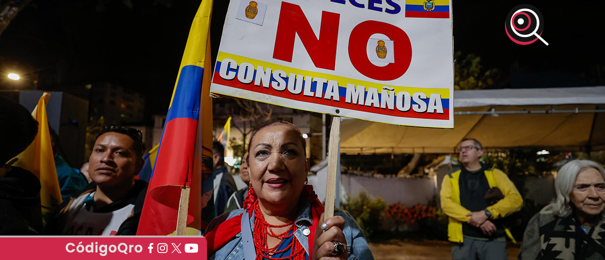 Ecuador rechaza nueva constitución y bases militares extranjeras