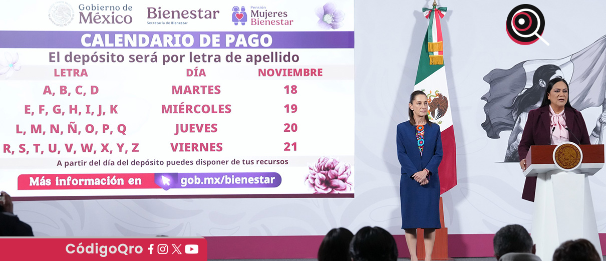 Anuncian pago de Pensión Mujeres Bienestar a nuevas beneficiarias