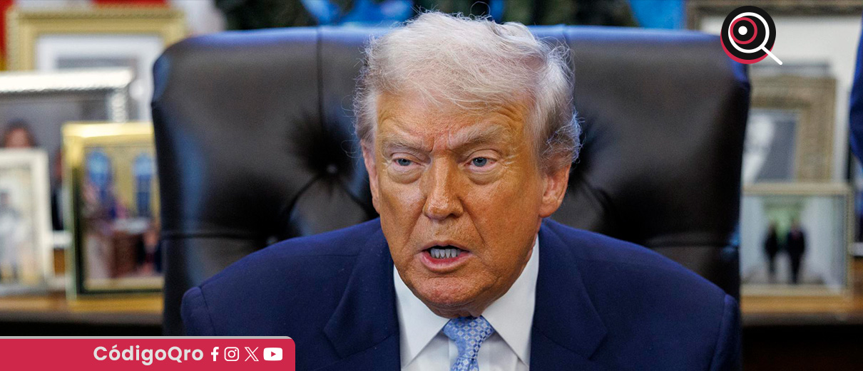 Donald Trump, presidente de Estados Unidos, volvió a amenazar con ataques contra cárteles en México