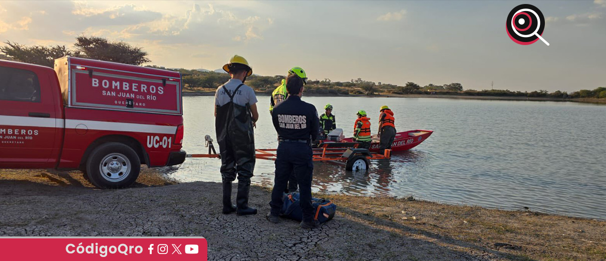 Un hombre murió ahogado en una presa del municipio de San Juan del Río