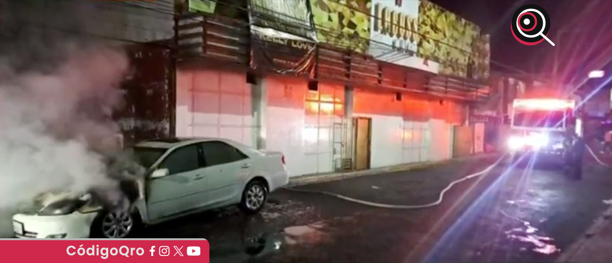 Incendio provocado en bar de Puebla, incendio, Puebla, bar Lacoss