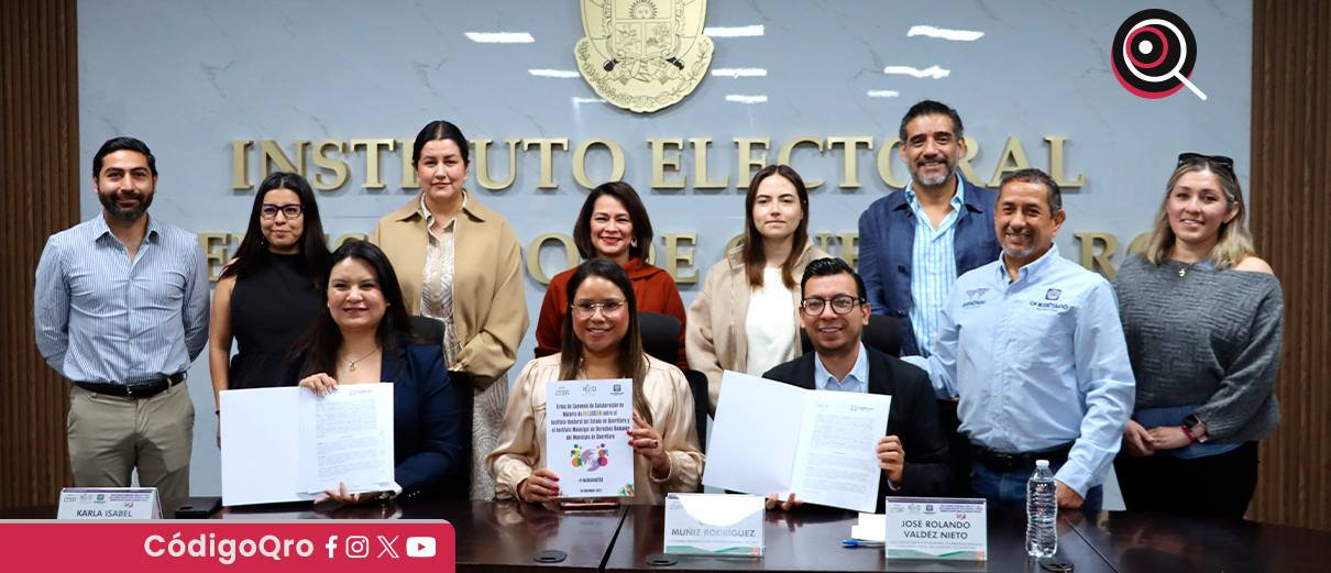 IEEQ, Instituto Municipal de Derechos Humanos, convenio, inclusión,