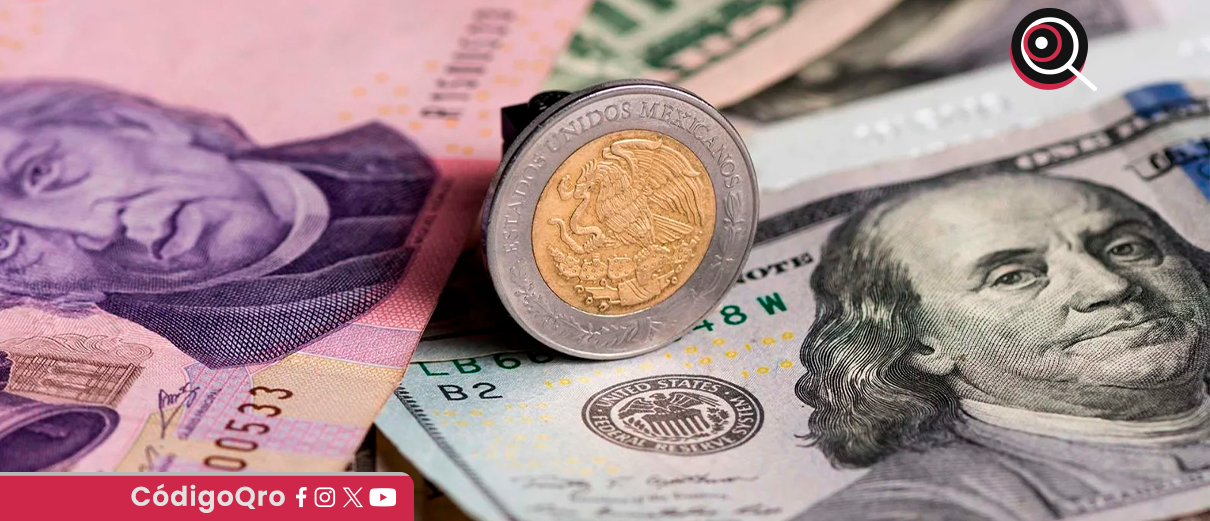 peso, deprecia, frente, dólar,