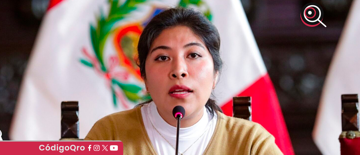 Betssy Chávez su la última primera ministra del expresidente Pedro Castillo