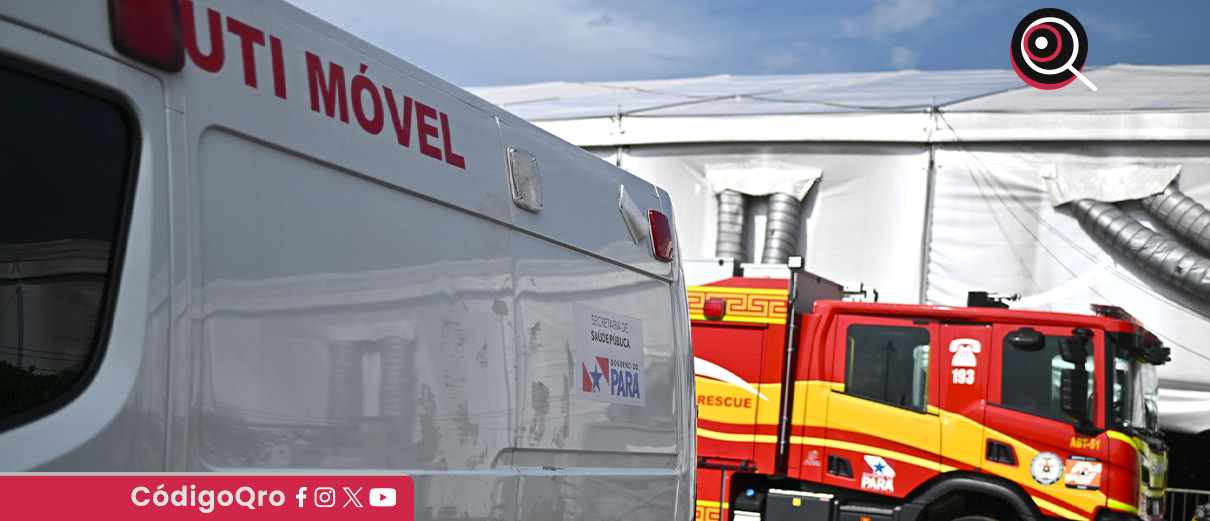 incendio, COP30, 19 personas, atención, médica,