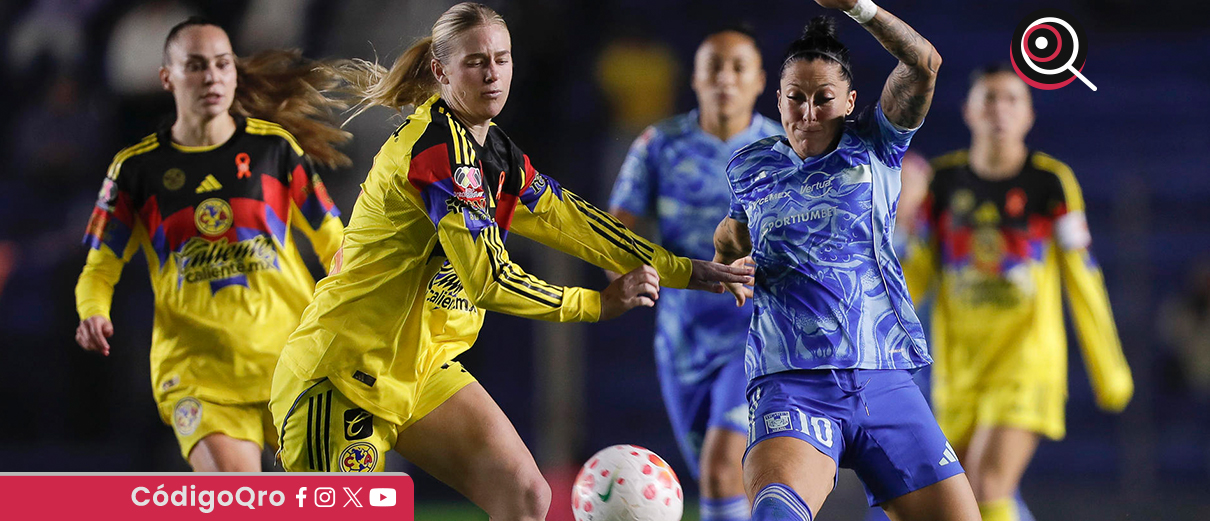 En la ida de la final de Liga MX Femenil, América y Tigres empataron 3-3