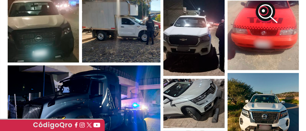 Poes, recupera, 15 vehículos, reporte, robo,