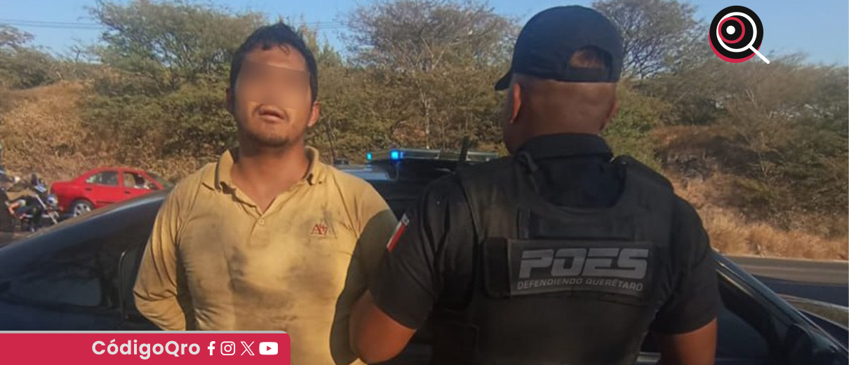 Poes, detiene, hombre, posesión, ilícita, hidrocarburo,