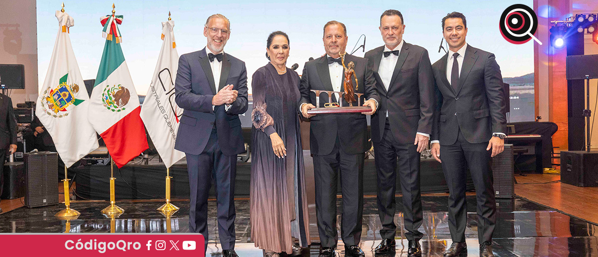 El gobernador Mauricio Kuri entregó el Premio al Empresario del Año