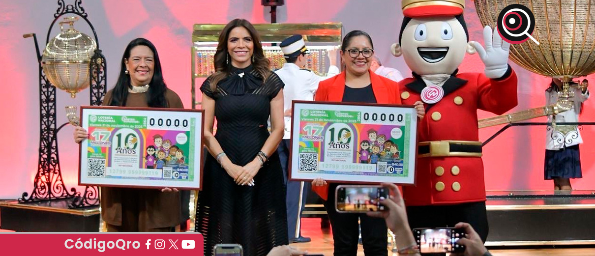 La Lotería Nacional celebró el Sorteo Superior No. 2864