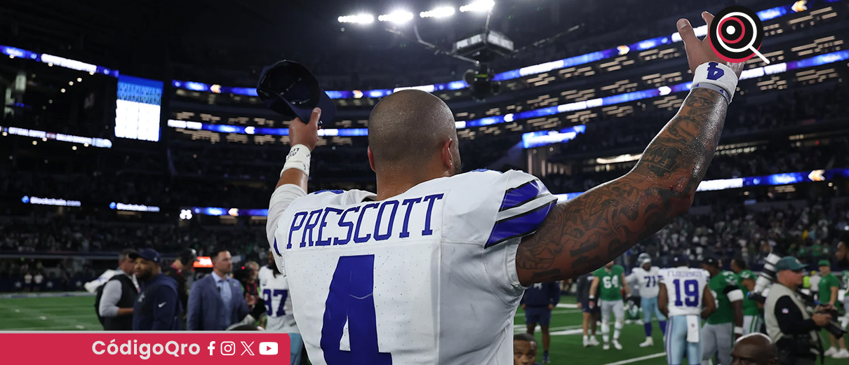 Los Cowboys concretaron una remontada de 21 puntos frente a los Eagles