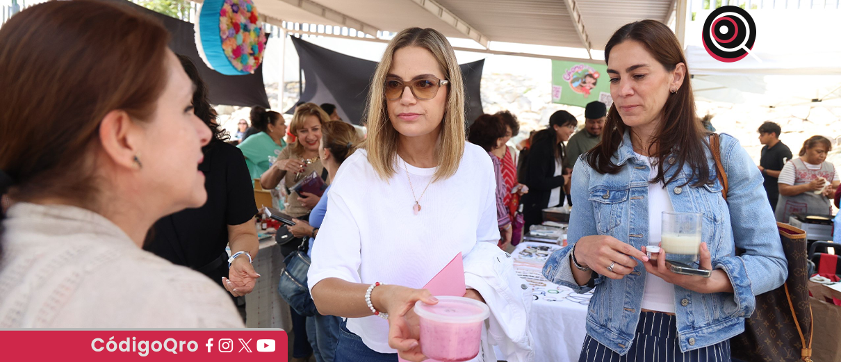 Car Herrera, inaugura, Expo Venta 2025, Casa de la Mujer,