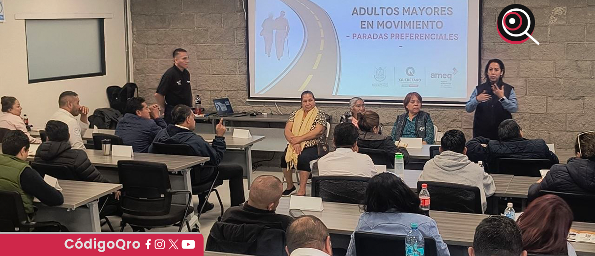 AMEQ, capacita, operadores, atención, adultos mayores,