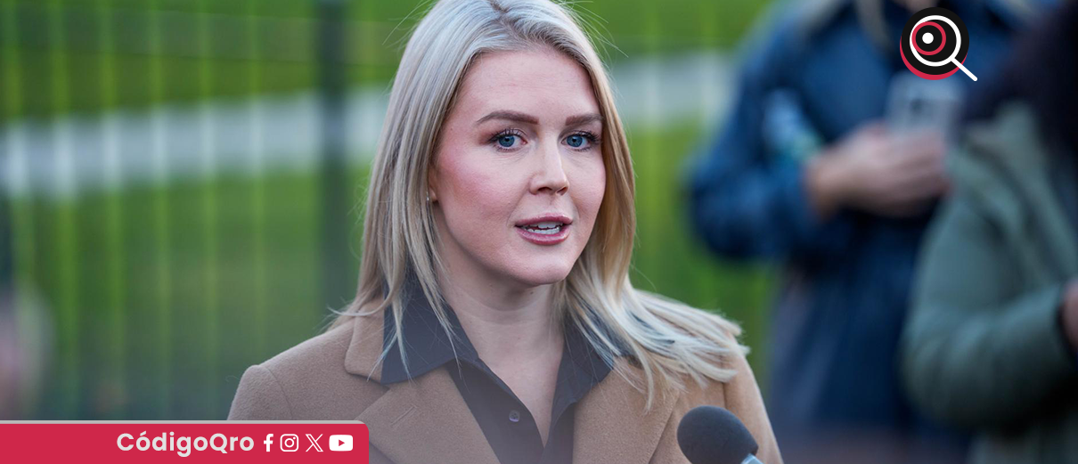 ICE, detiene, mujer, conexión, familiar, portavoz, Karoline Leavitt,