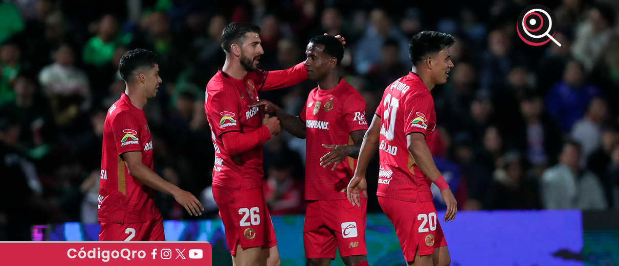Toluca remontó para imponerse a los Bravos de Ciudad Juárez